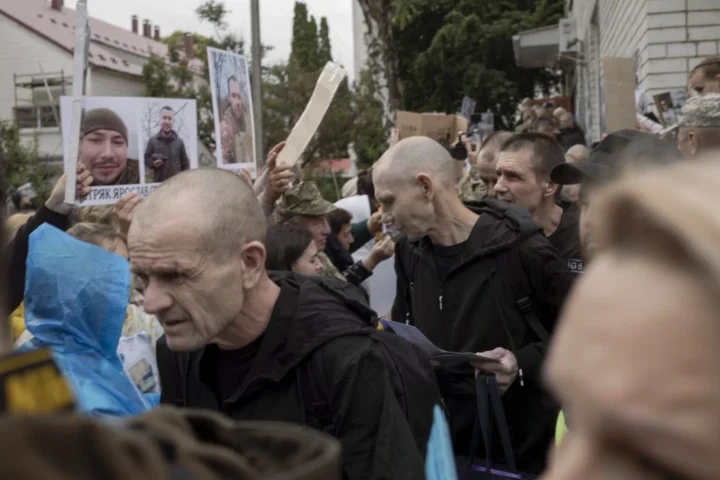 Бывшие украинские военнопленные