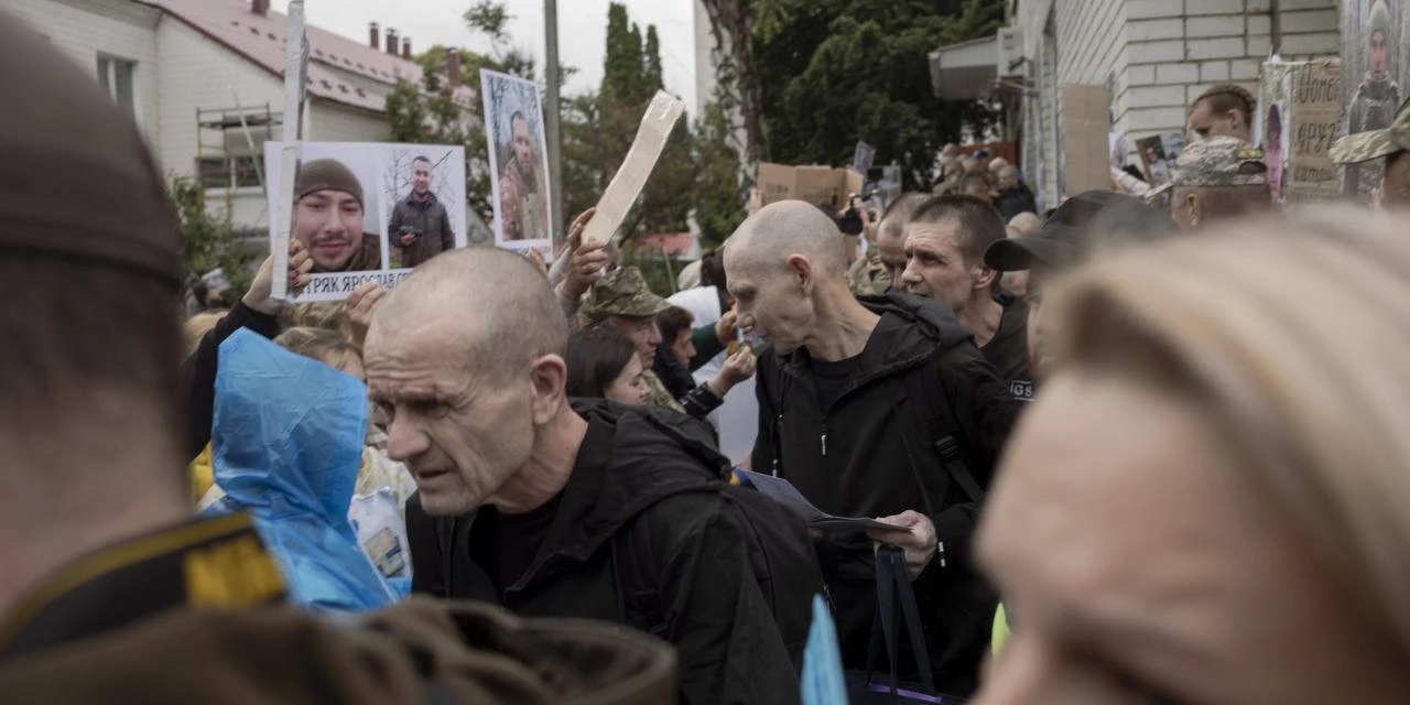 Бывшие украинские военнопленные