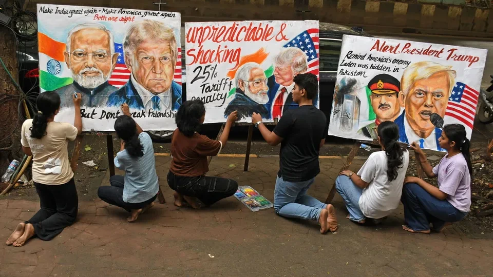 Моди и Трамп