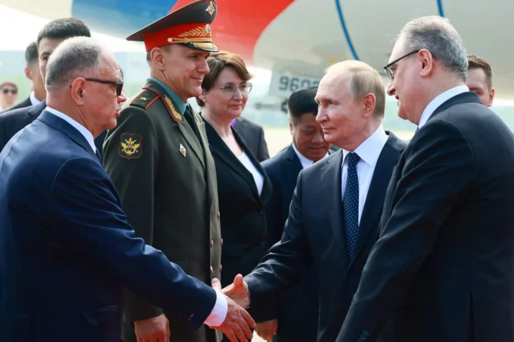 Путин в Тяньцзине