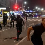 столкновения в Сербии