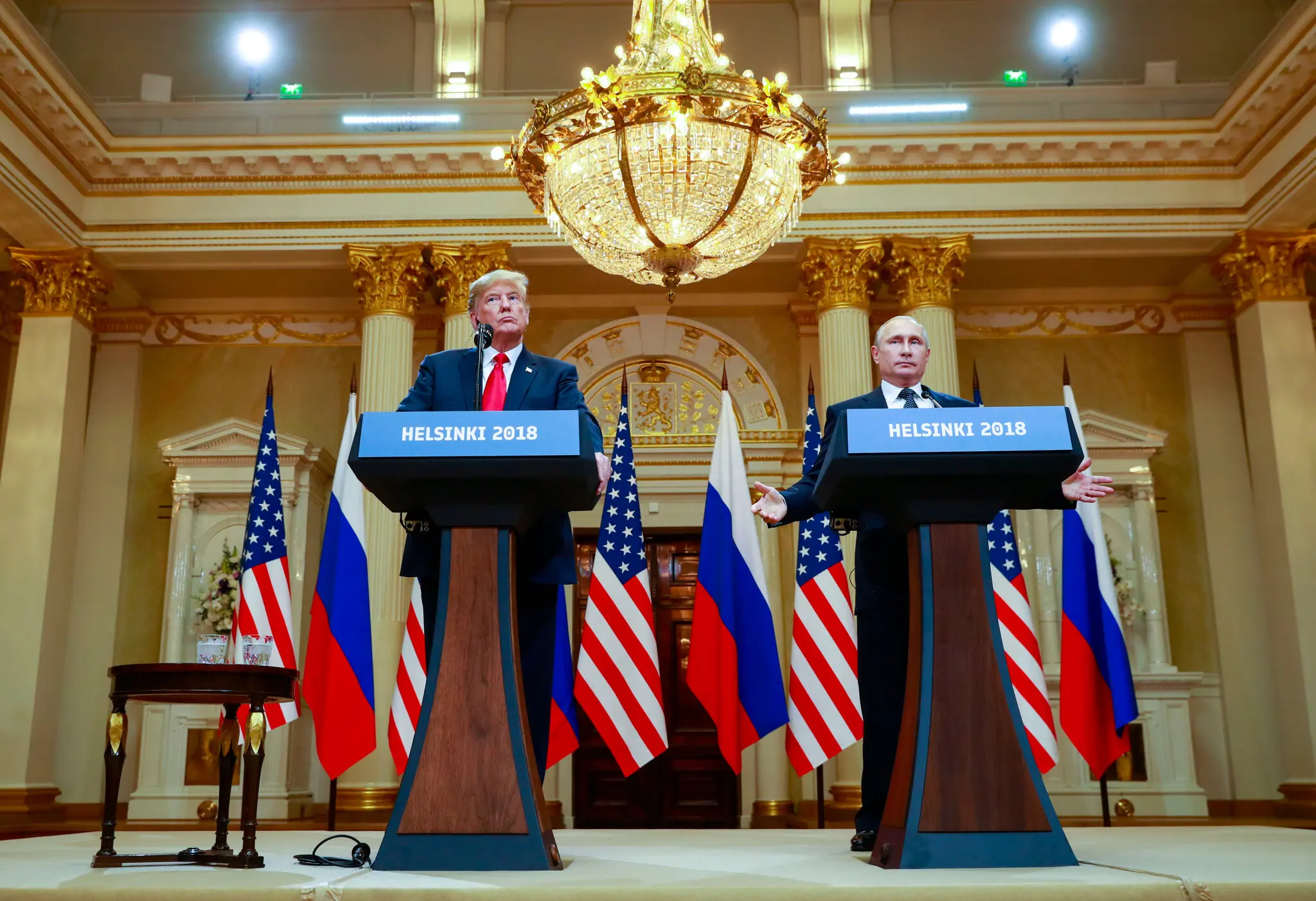 Трамп и Путин в Хельсинки