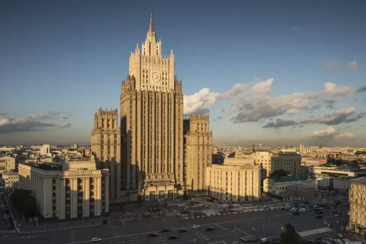 The building of the Russian Ministry of Foreign Affairs