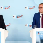 Алиса Вайдель и Тино Хрупалла