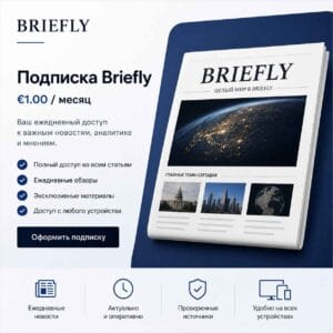 Ежемесячная подписка Briefly