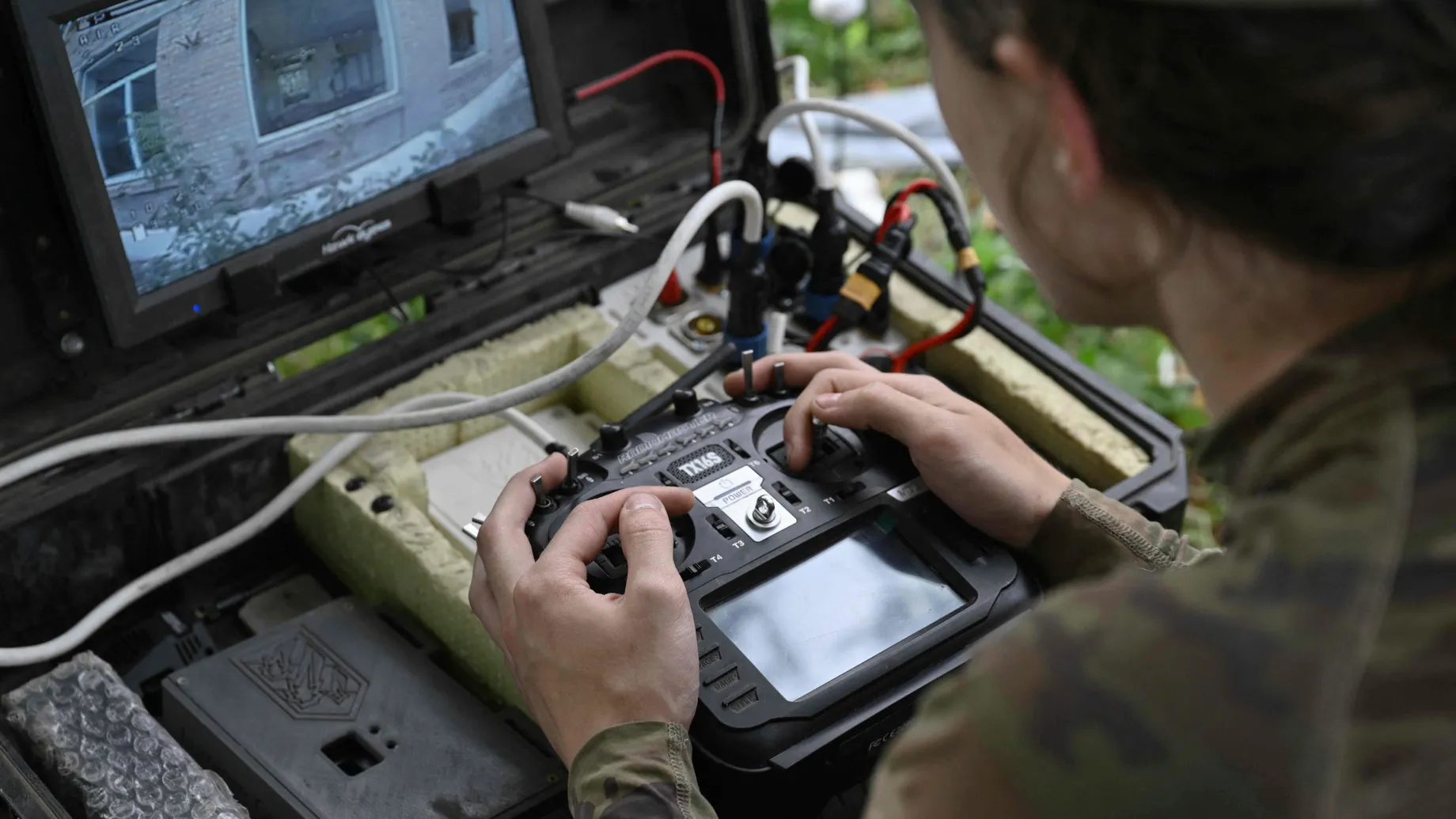 Украинский оператор беспилотника