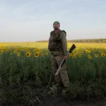 Украинский солдат