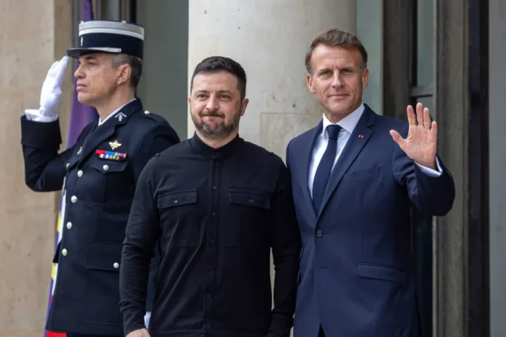Zelenskyy and Macron