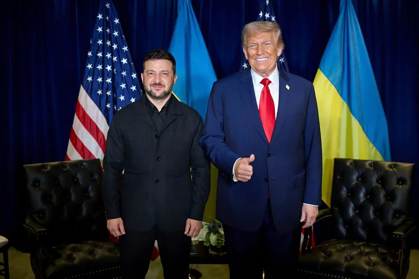 Zelenskyy and Trump