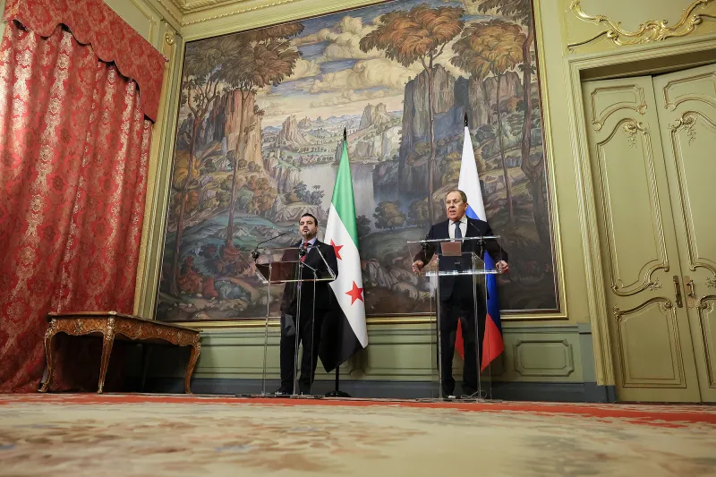 Асаад аль-Шайбани и Сергей Лавров