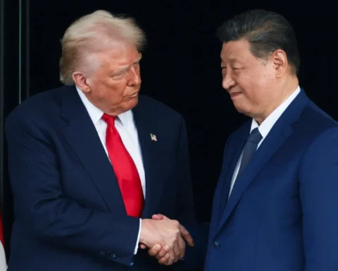 Президент Дональд Трамп и Си Цзиньпин