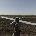 Украинский оператор дрона