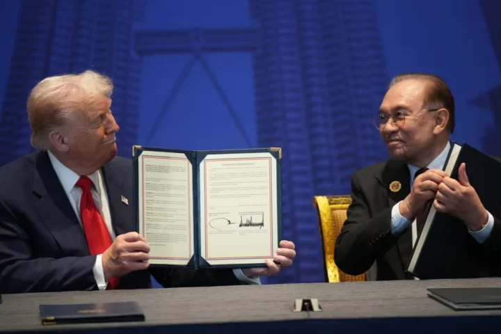 Дональд Трамп и Анвар Ибрагим