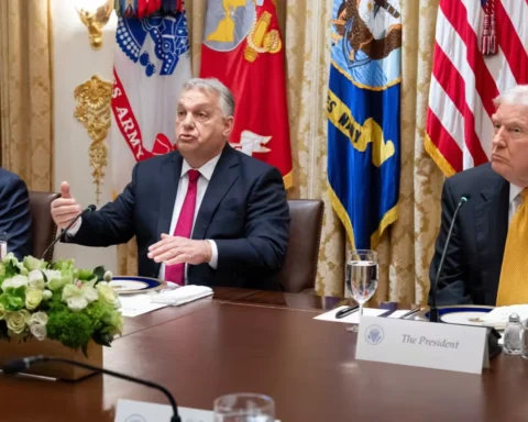 Джей Ди Вэнс, Виктор Орбан и Дональд Трамп