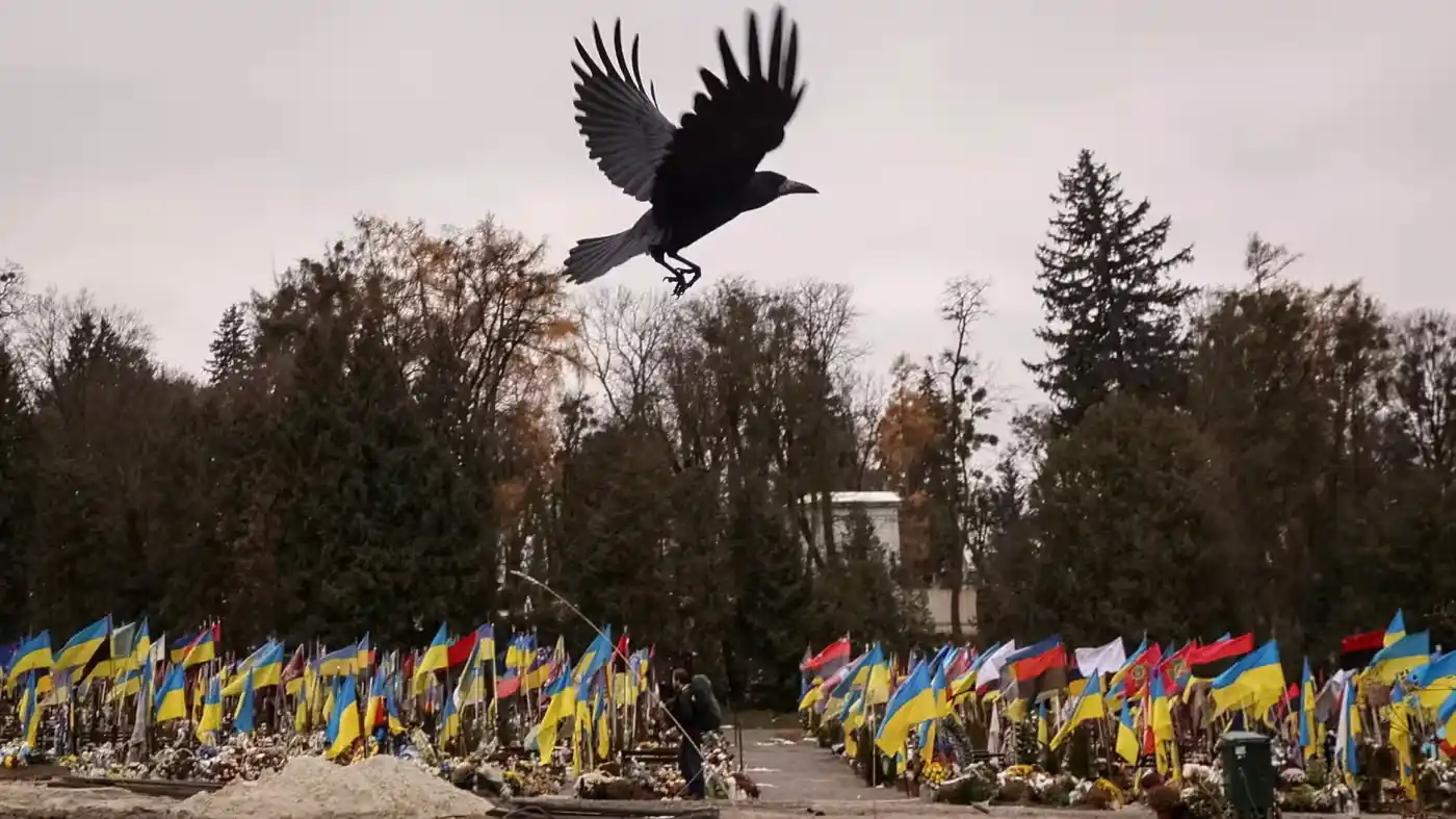 кладбище Украины