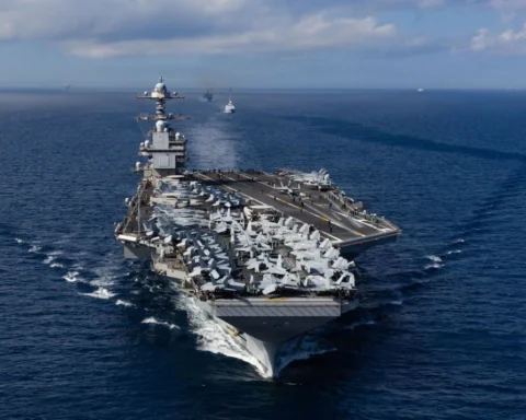 авианосец USS Gerald R. Ford