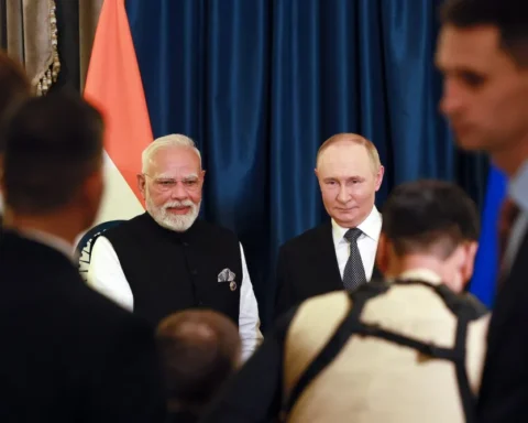 Моди и Путин