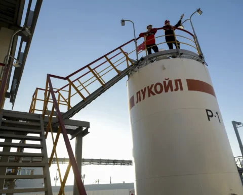 A Lukoil site