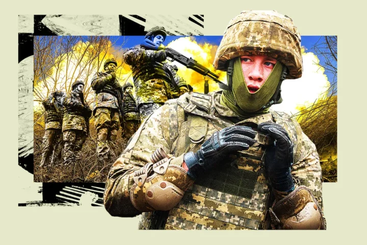 украинские военные