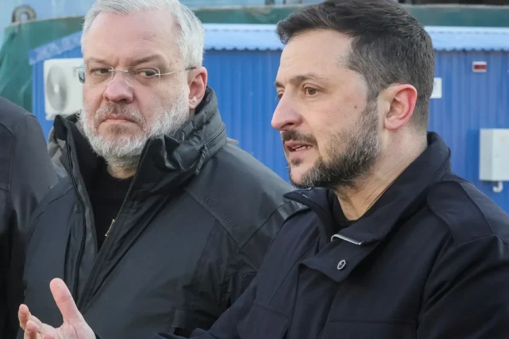 Владимир Зеленский и Герман Галущенко