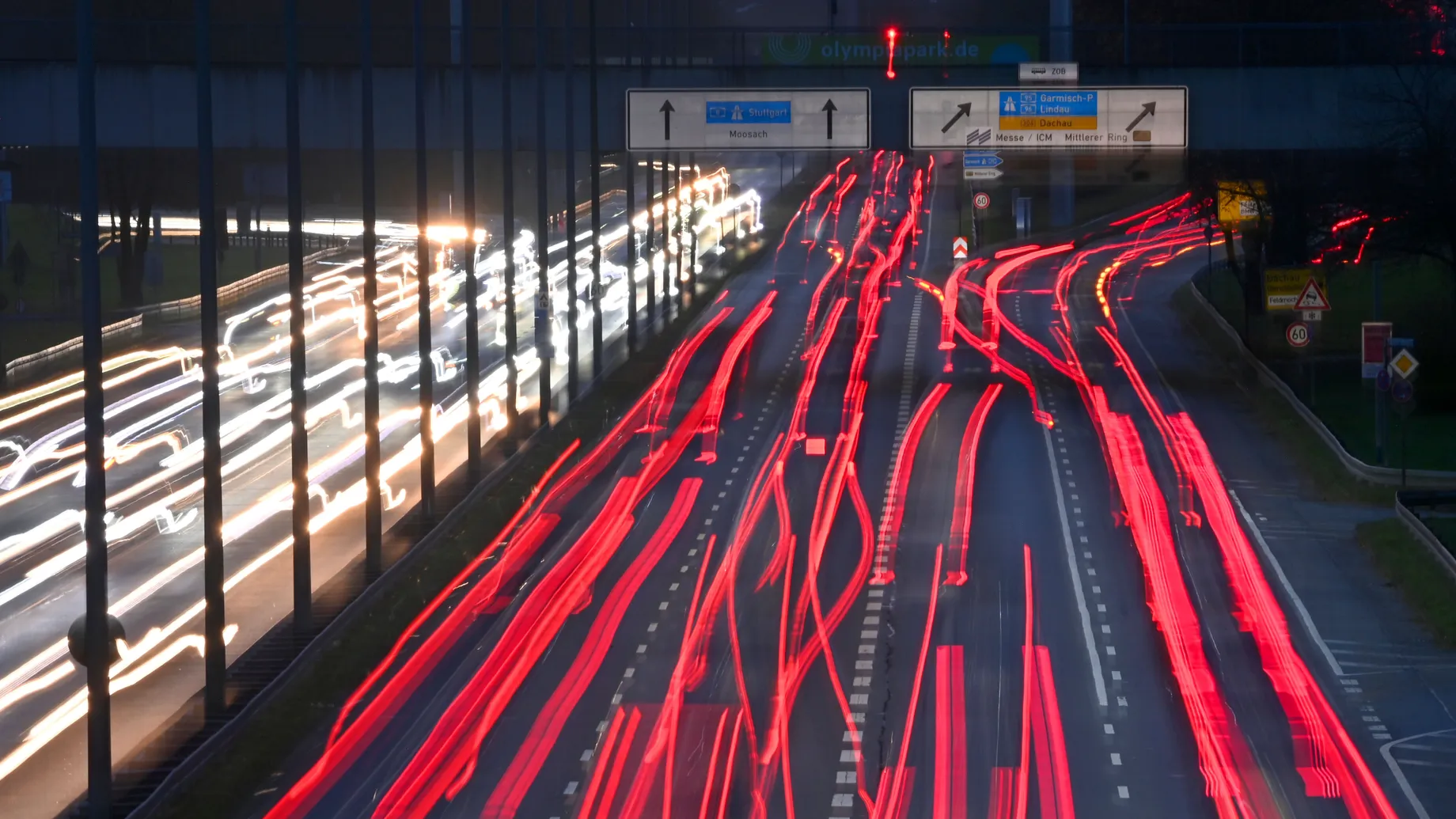 Дорожное движение в Мюнхене