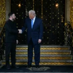 президент Трамп и Владимир Зеленский