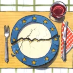 тарелка пополам