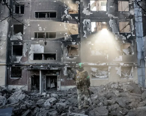 Украинский солдат