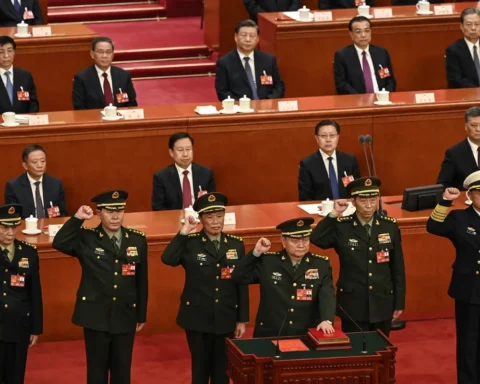 Чжан Юся на подиуме