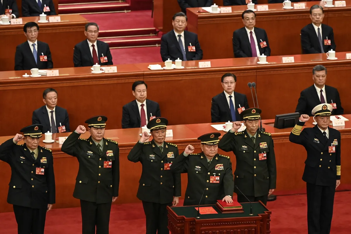 Чжан Юся на подиуме