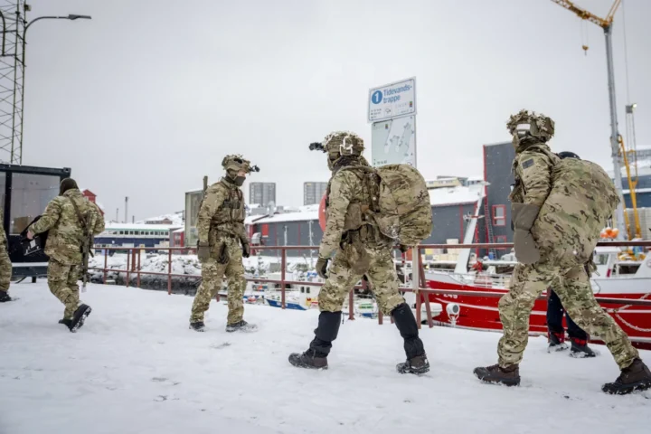 Датские солдаты