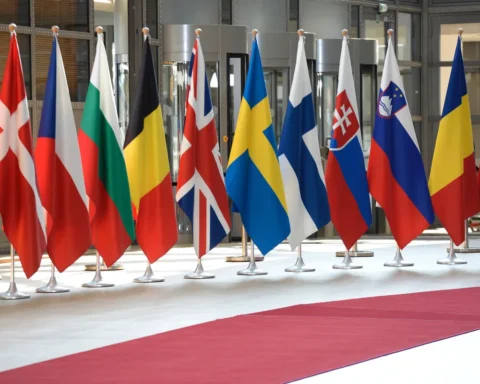 Европа флаги