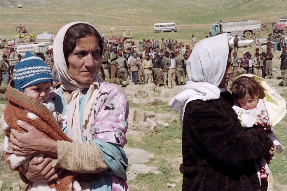 Иракские курдские беженцы