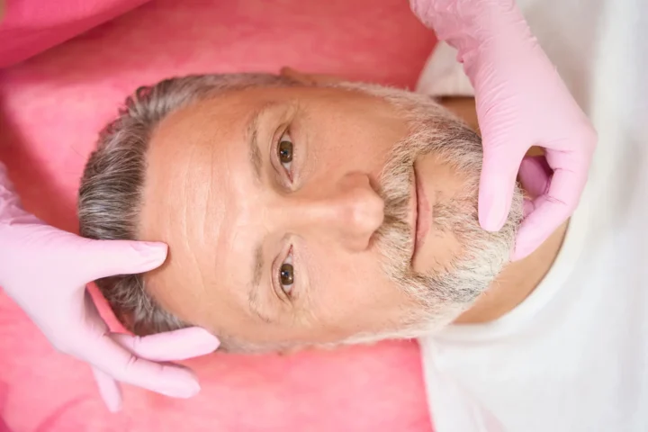 мужчина с бородой