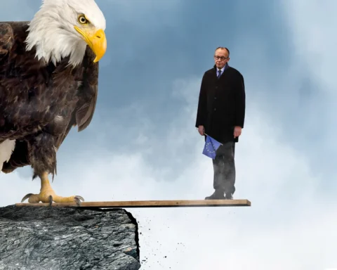 орел против