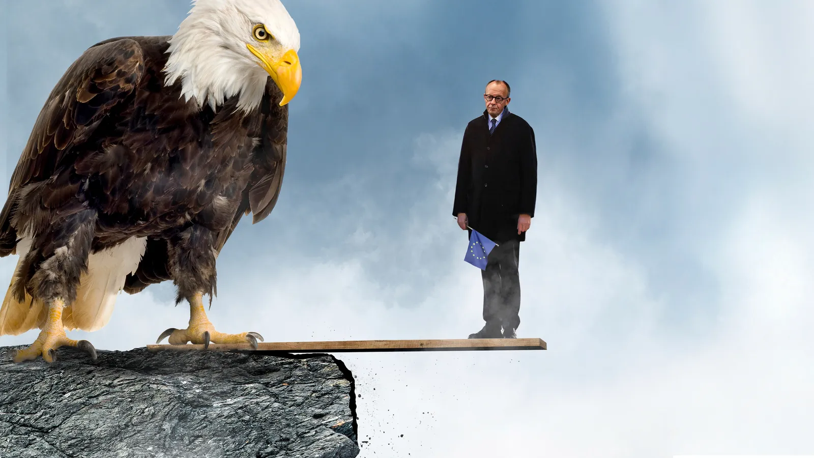 орел против