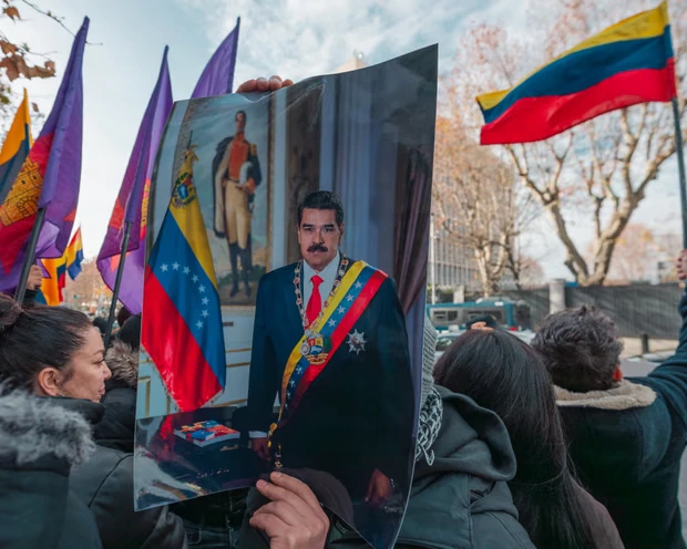 Протест против ареста Николаса Мадуро