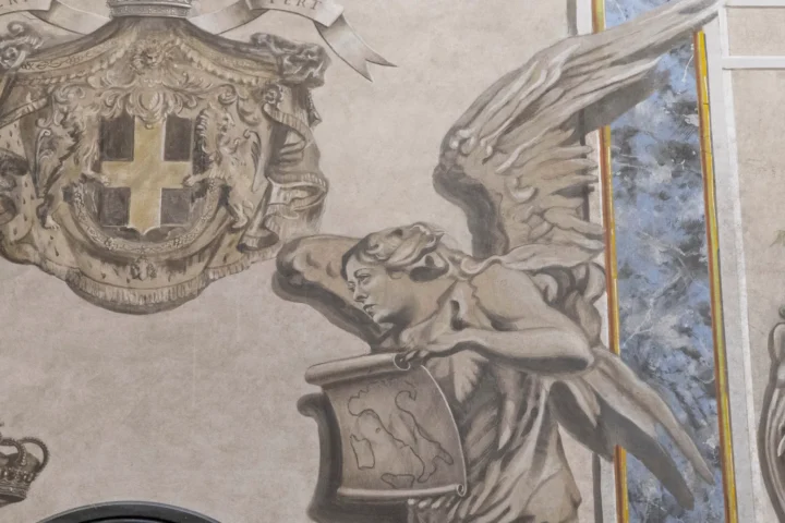 Фреска в базилике Сан-Лоренцо-ин-Лучина