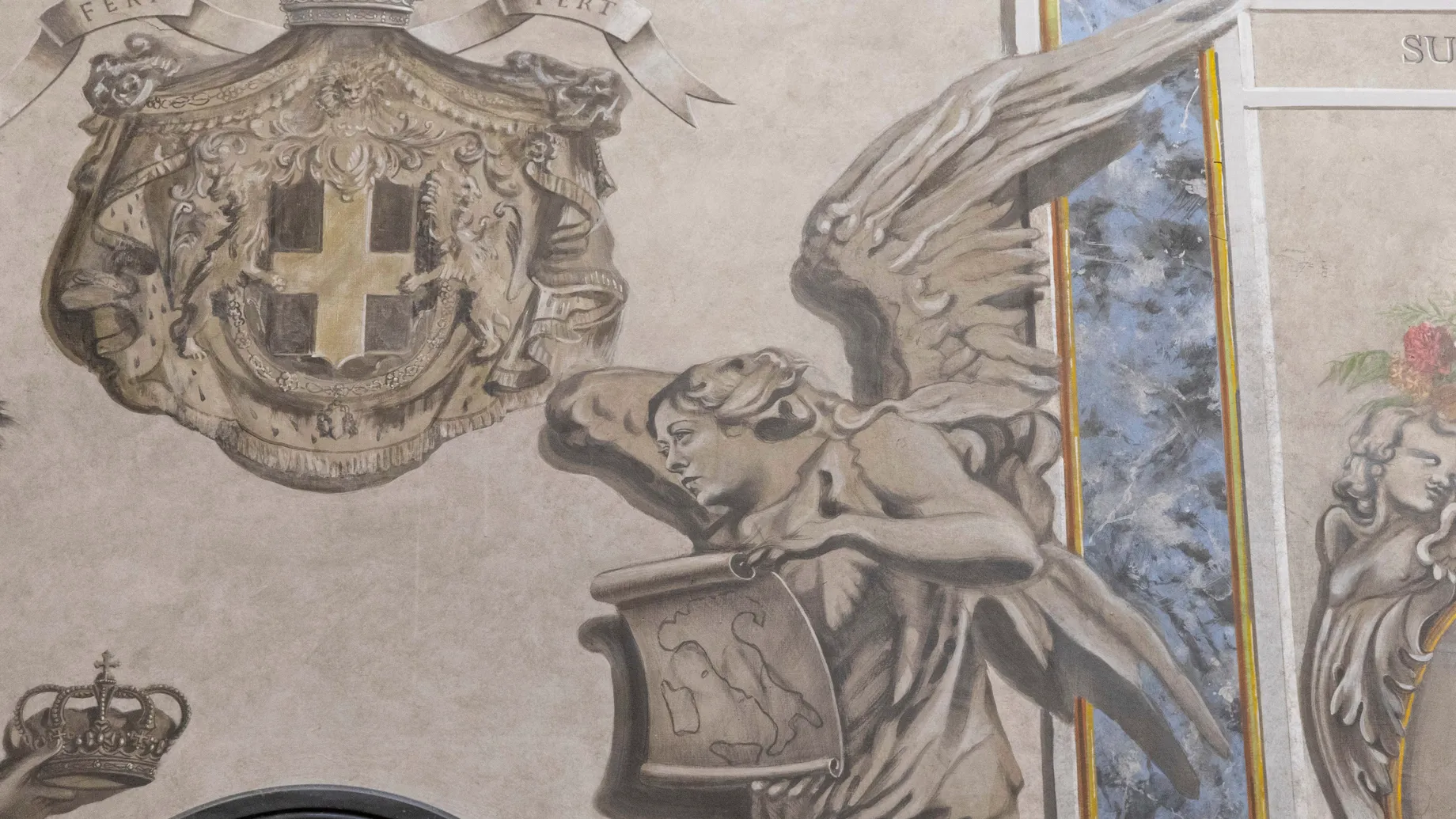 Фреска в базилике Сан-Лоренцо-ин-Лучина