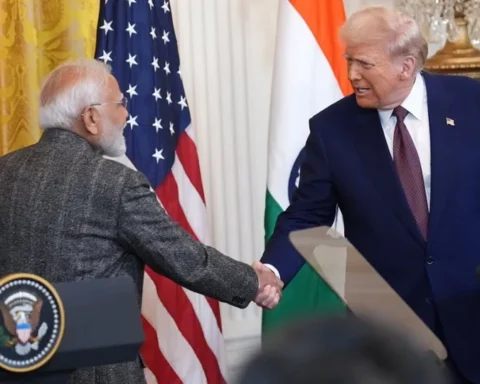 Моди и Трамп