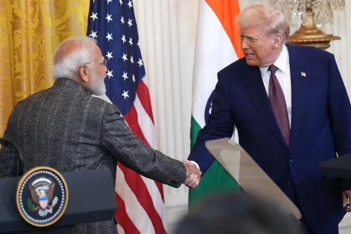 Моди и Трамп