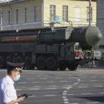 На военном параде