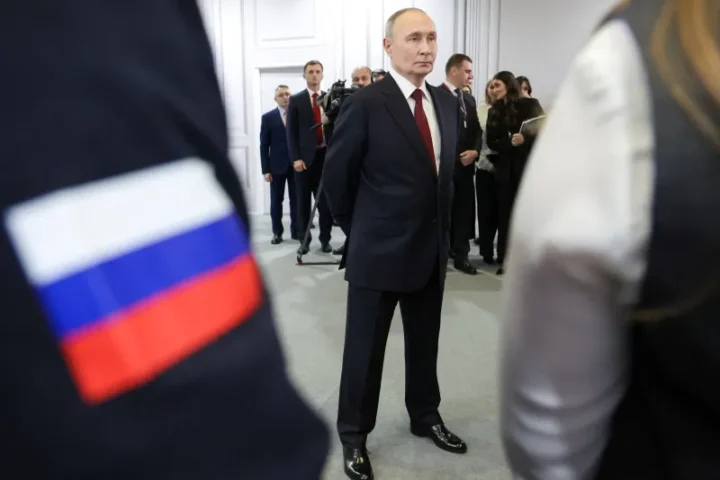 Президент России Владимир Путин в Москве