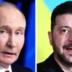 Путин и Зеленский