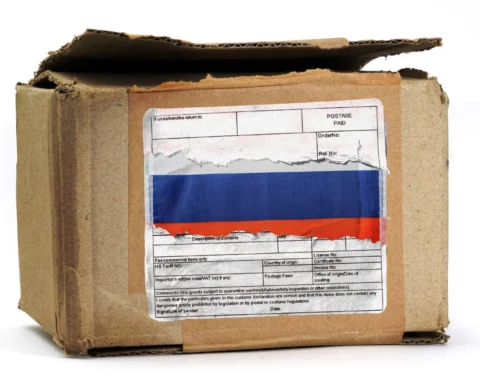 из России посылка