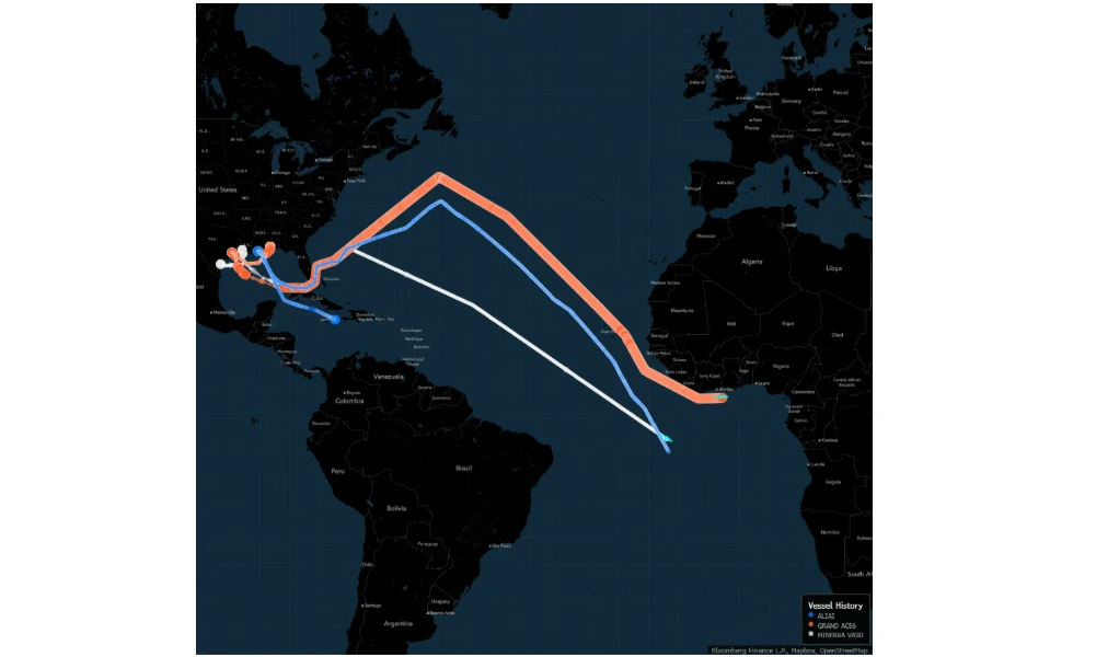 карта маршрутов