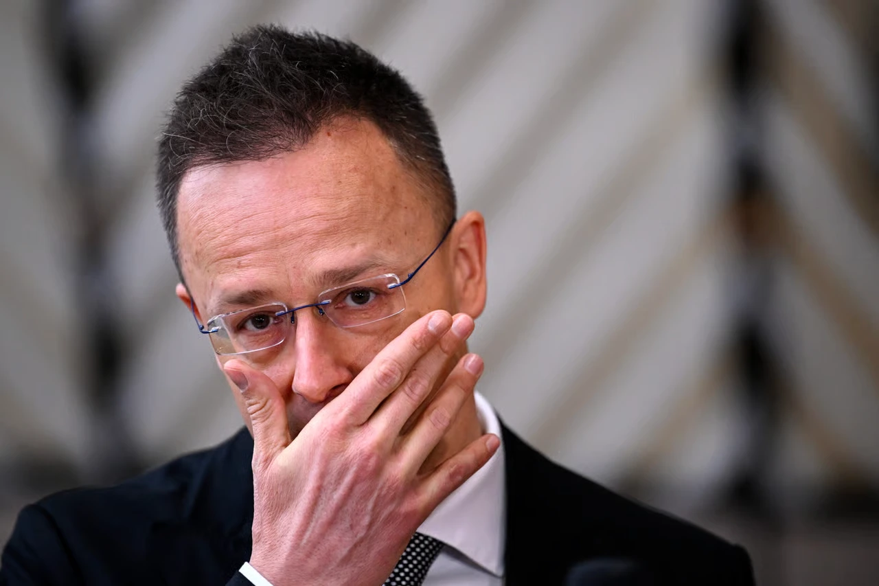 Министр иностранных дел Венгрии Петер Сийярто