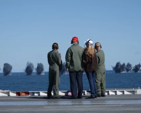 Президент Дональд Трамп и первая леди Мелания Трамп