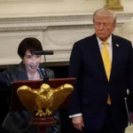 Санаэ Такаичи и Дональд Трамп