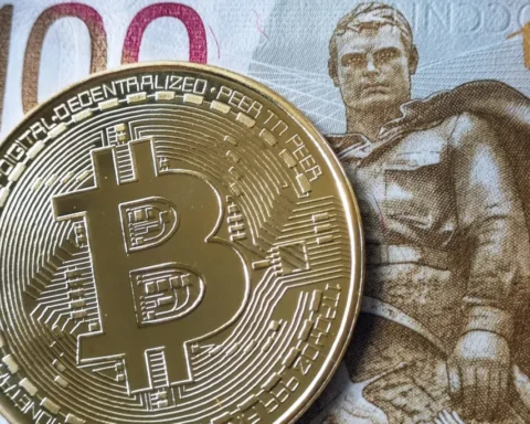 сувенирный биткоин